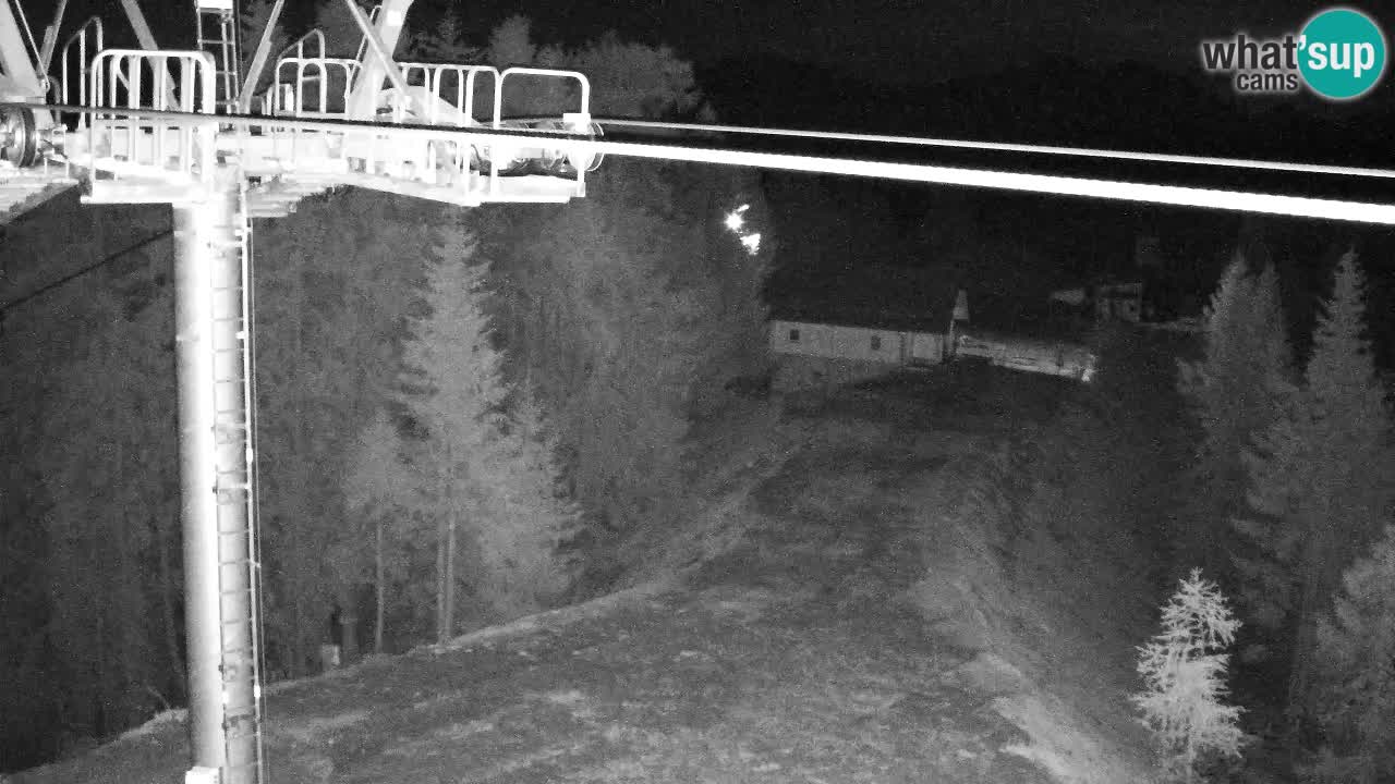 Webcam Kranjska Gora VITRANC 2 upper station