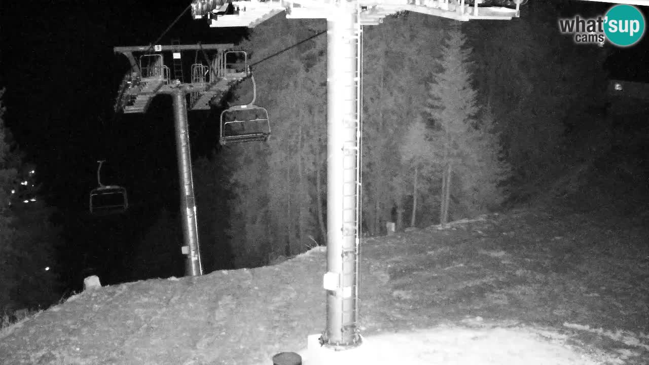 Webcam Kranjska Gora VITRANC 2 upper station