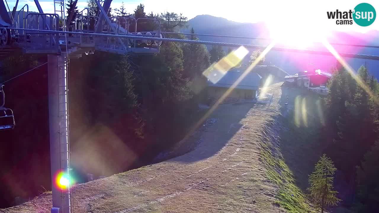 Webcam Kranjska Gora VITRANC 2 upper station
