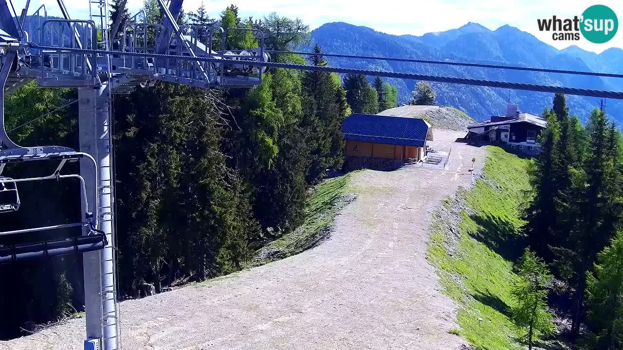 Webcam Kranjska Gora VITRANC 2 | Station supérieure