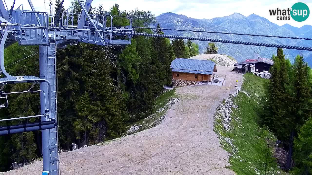 Webcam Kranjska Gora VITRANC 2 | Station supérieure
