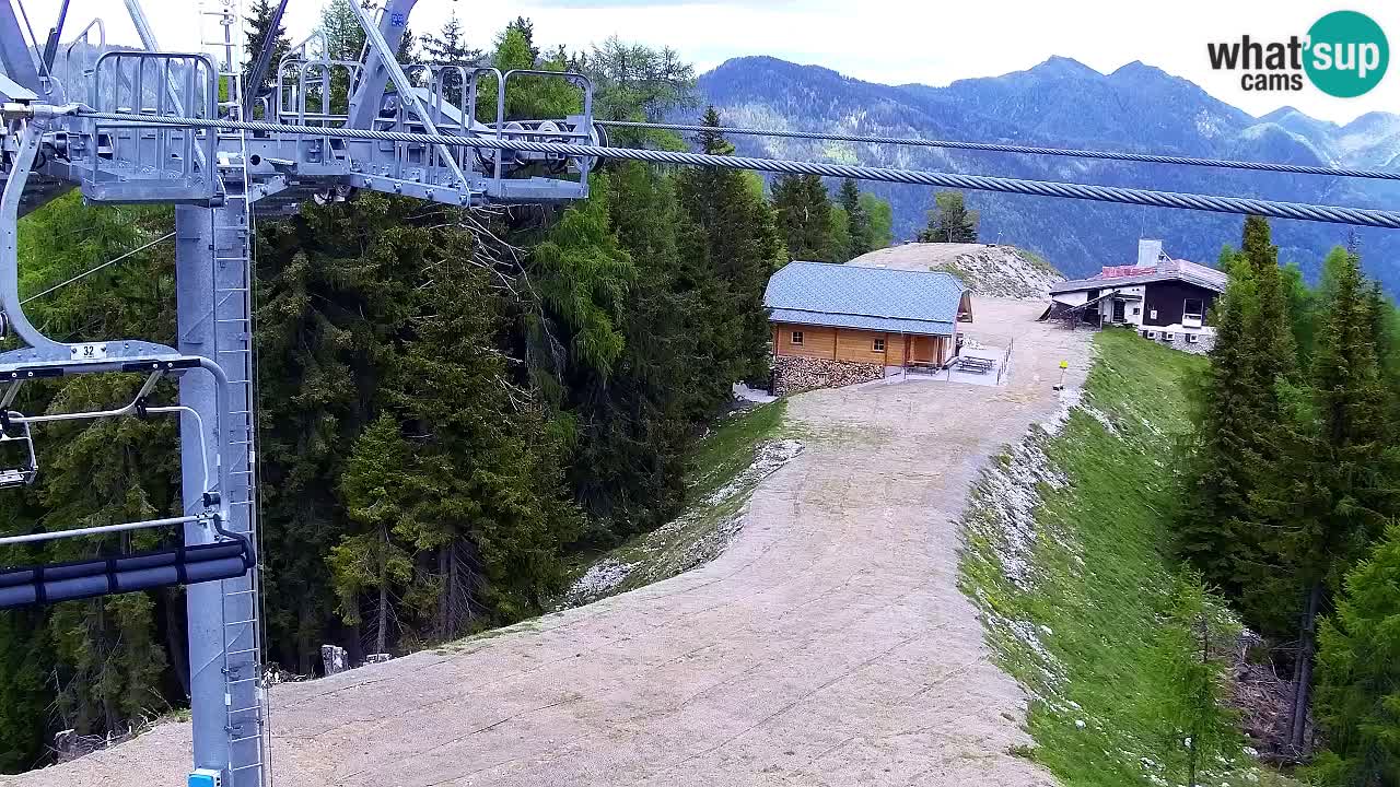 Webcam Kranjska Gora VITRANC 2 | Station supérieure
