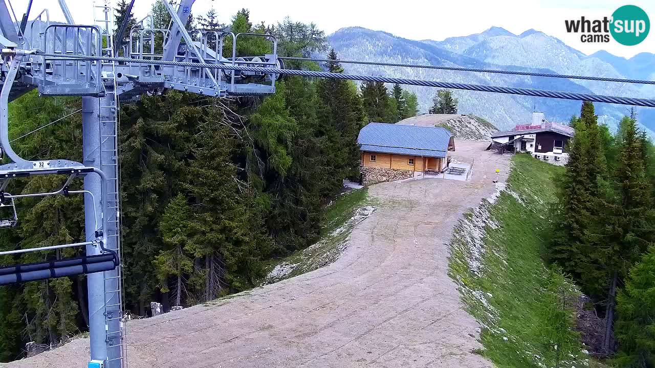 Webcam Kranjska Gora VITRANC 2 | Station supérieure