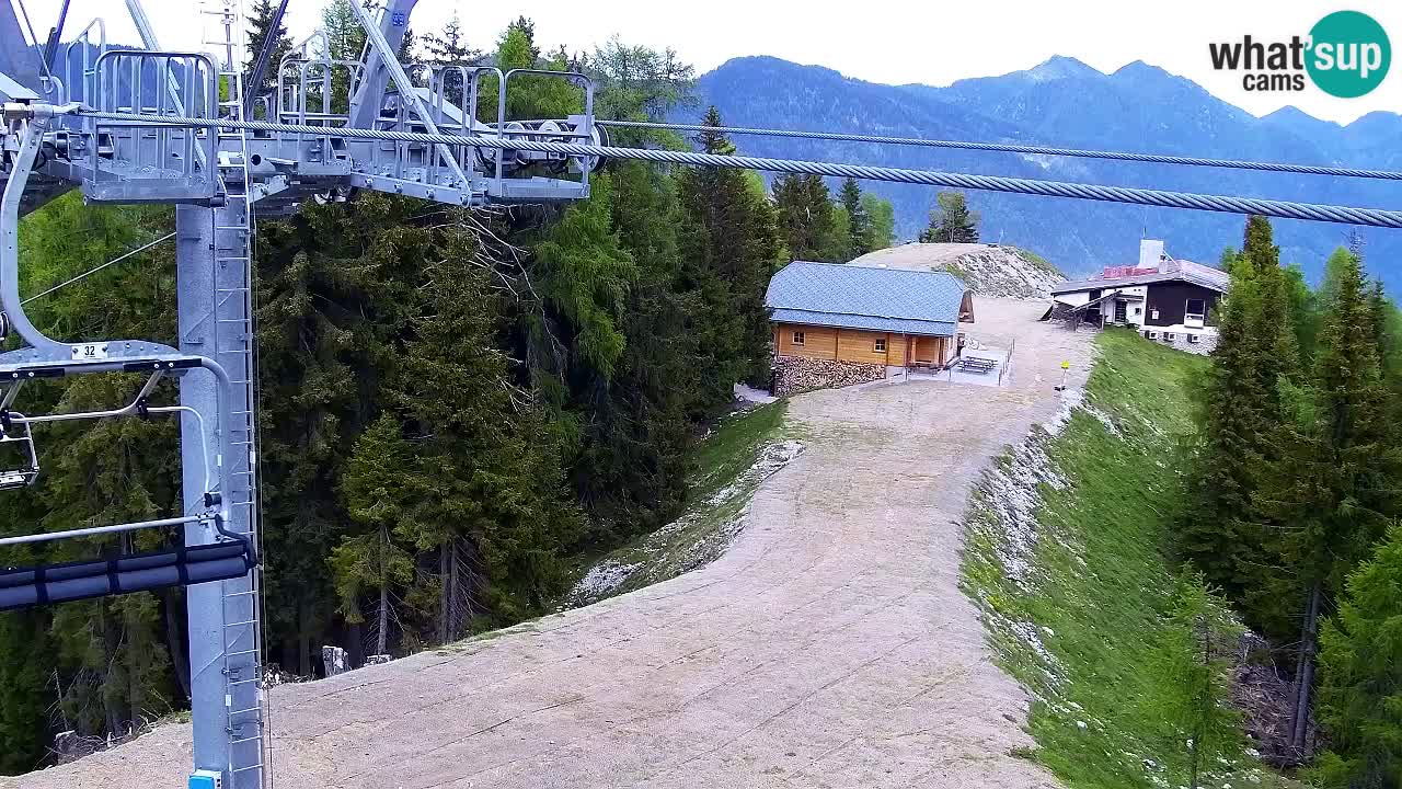Webcam Kranjska Gora VITRANC 2 upper station