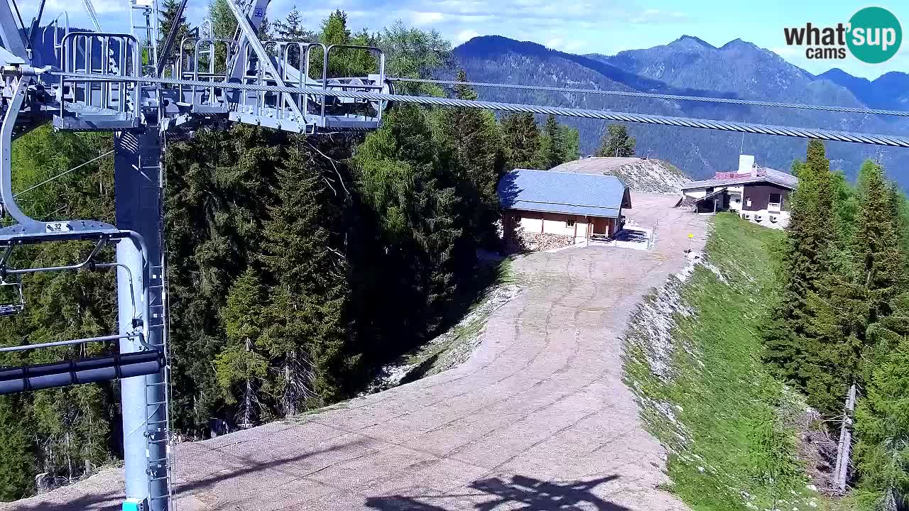 Web kamera Kranjska Gora VITRANC 2 | gornja postaja