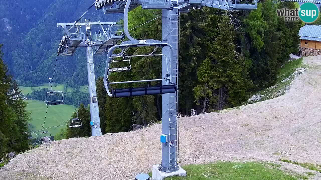 Webcam Kranjska Gora VITRANC 2 upper station
