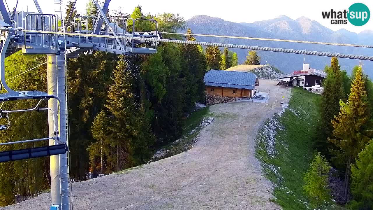 Webcam Kranjska Gora VITRANC 2 upper station