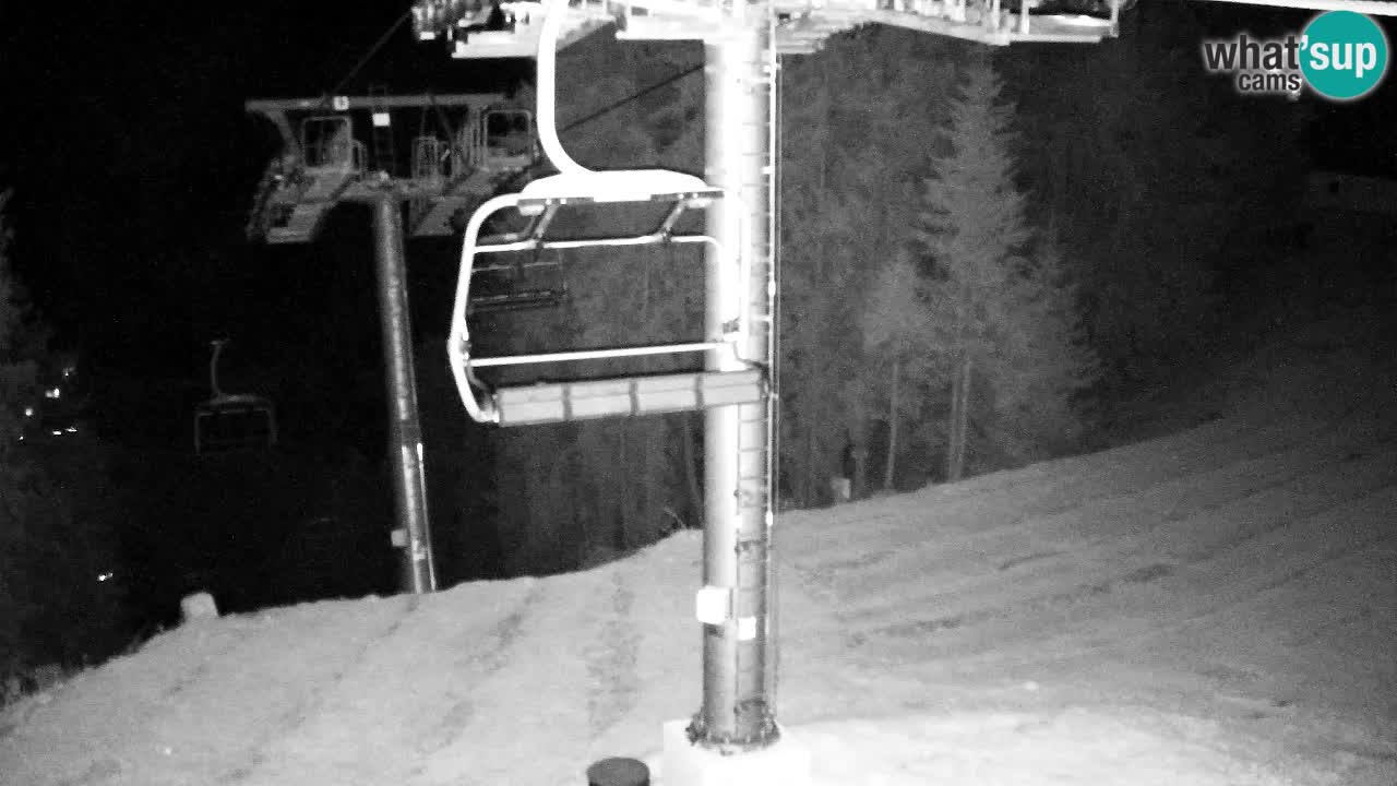 Webcam Kranjska Gora VITRANC 2 | station supérieure