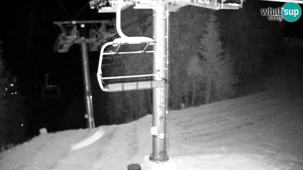 Webcam Kranjska Gora VITRANC 2 | station supérieure