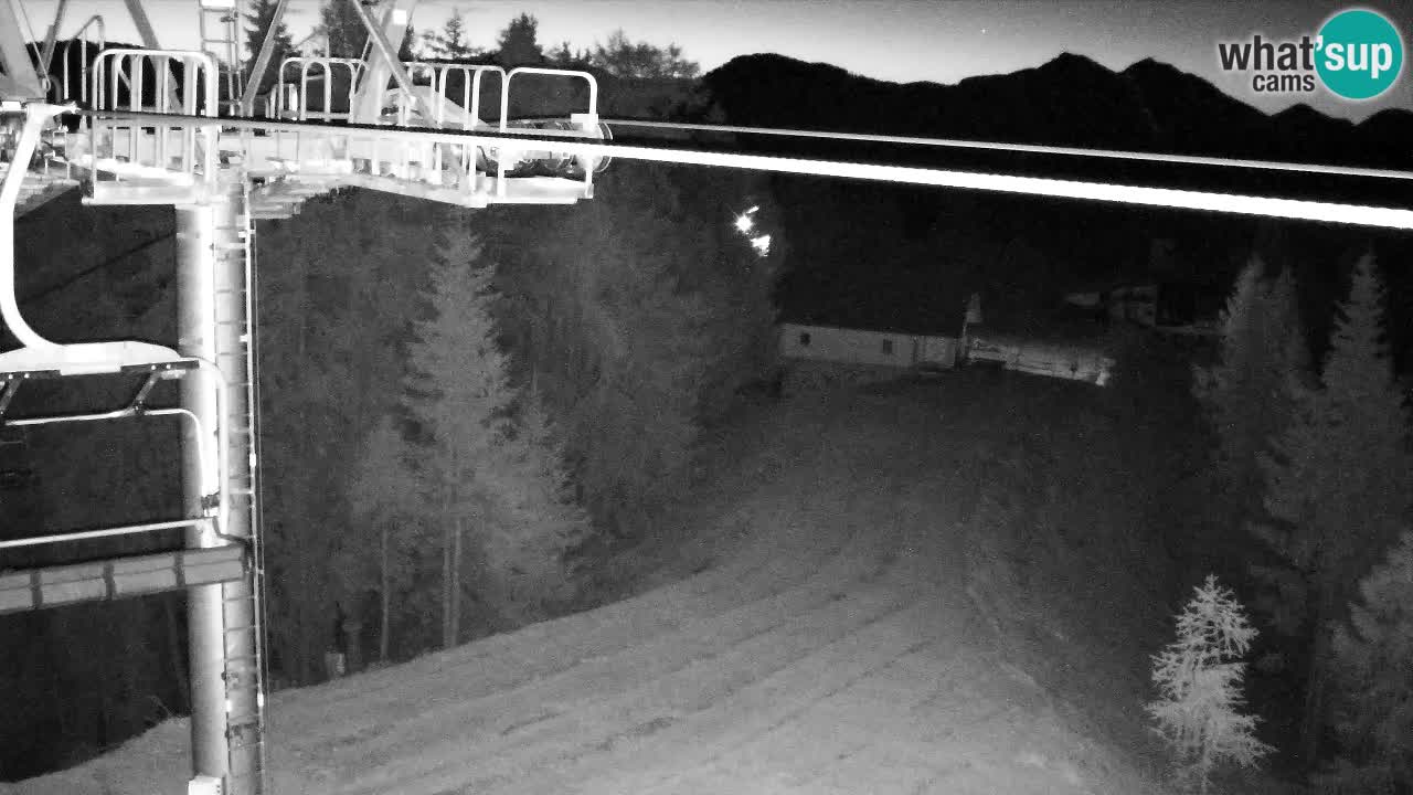 Webcam Kranjska Gora VITRANC 2 upper station