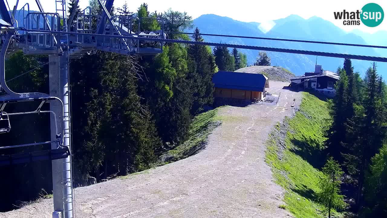 Web kamera Kranjska Gora VITRANC 2 | gornja postaja