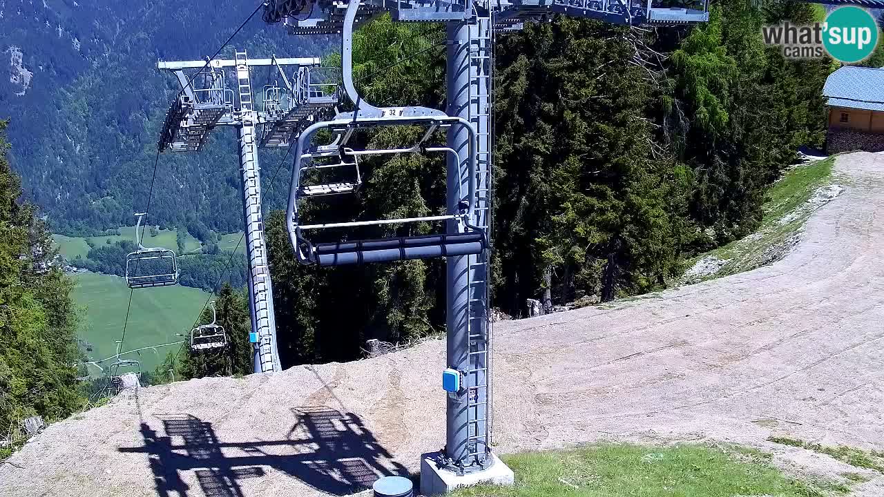 Web kamera Kranjska Gora VITRANC 2 | gornja postaja