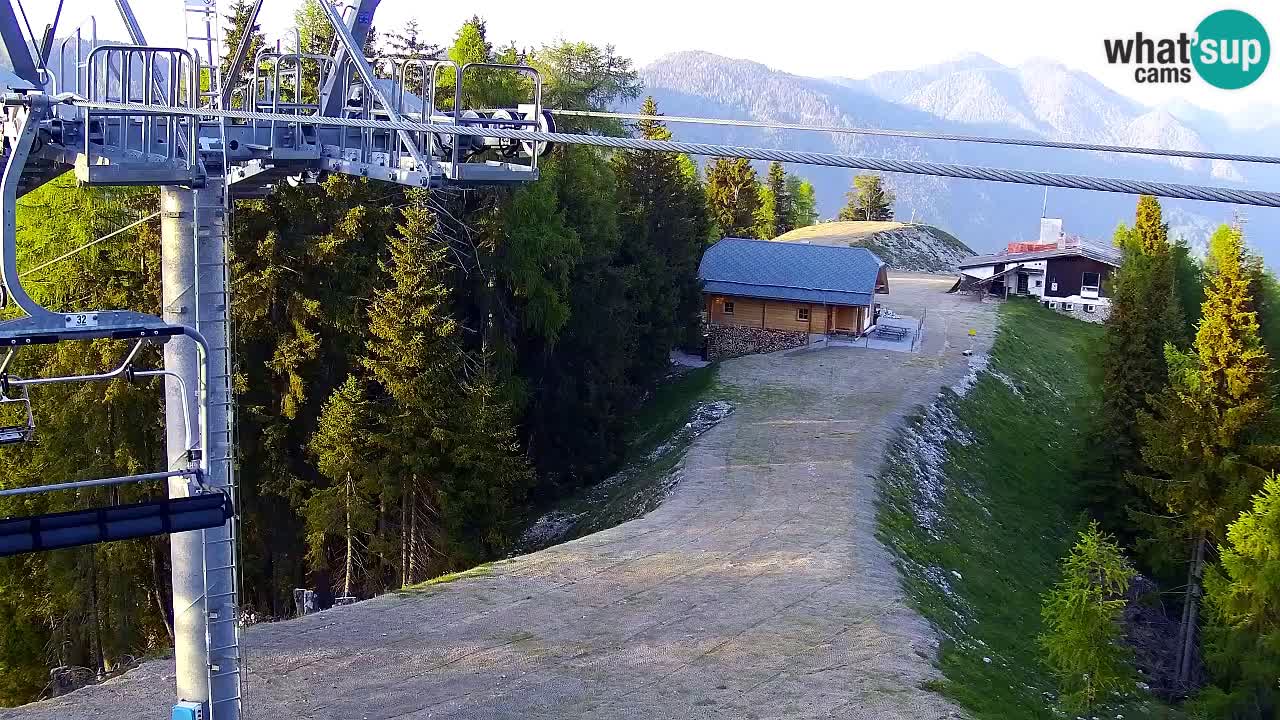 Webcam Kranjska Gora VITRANC 2 | Station supérieure