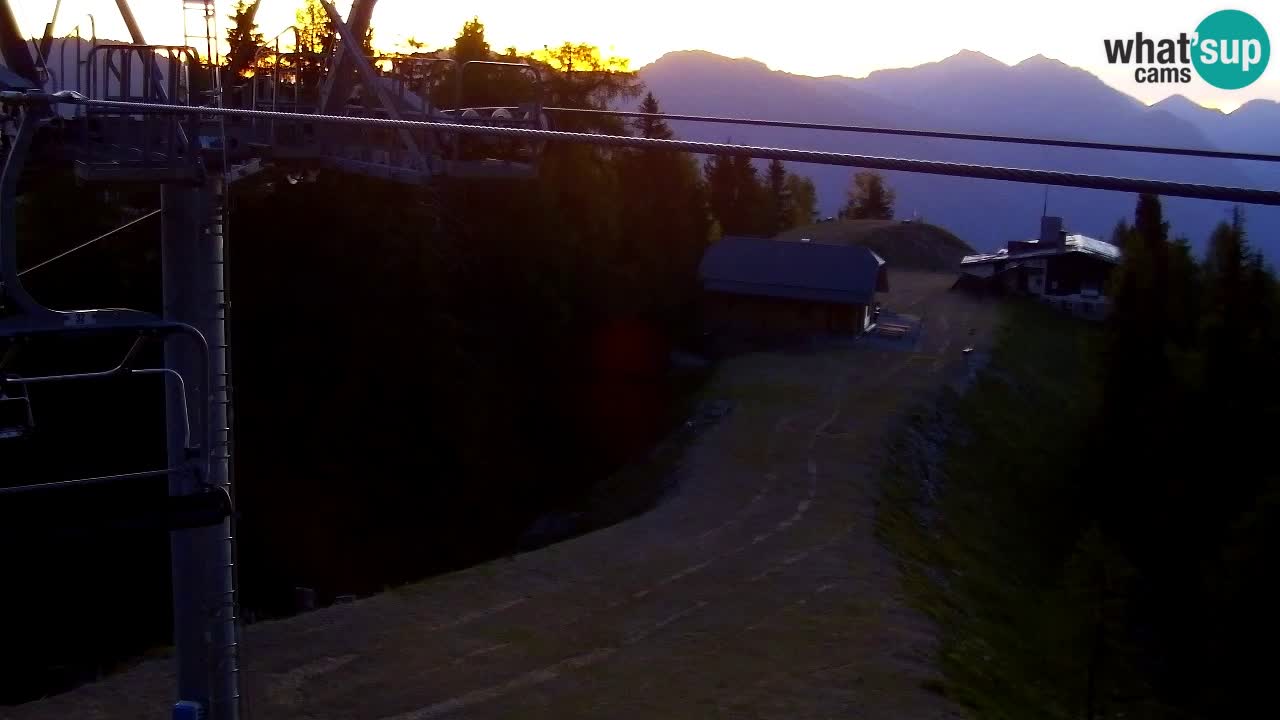 Webcam Kranjska Gora VITRANC 2 upper station
