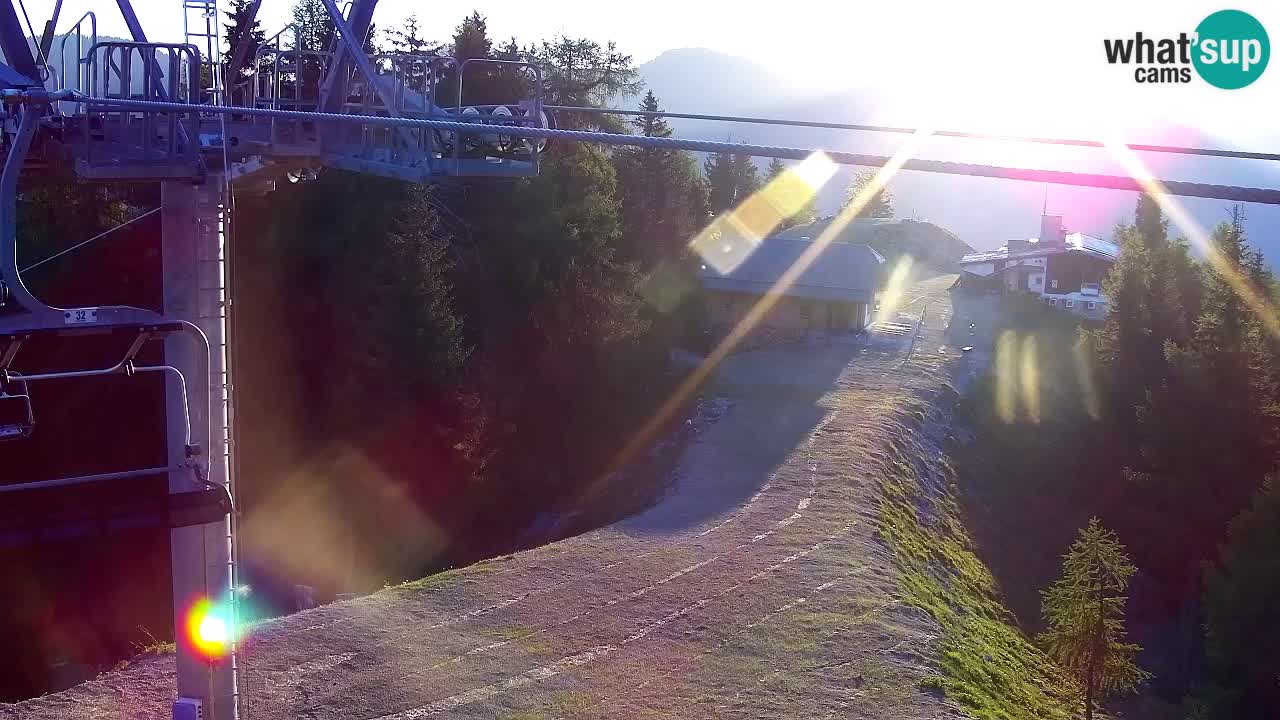 Webcam Kranjska Gora VITRANC 2 upper station