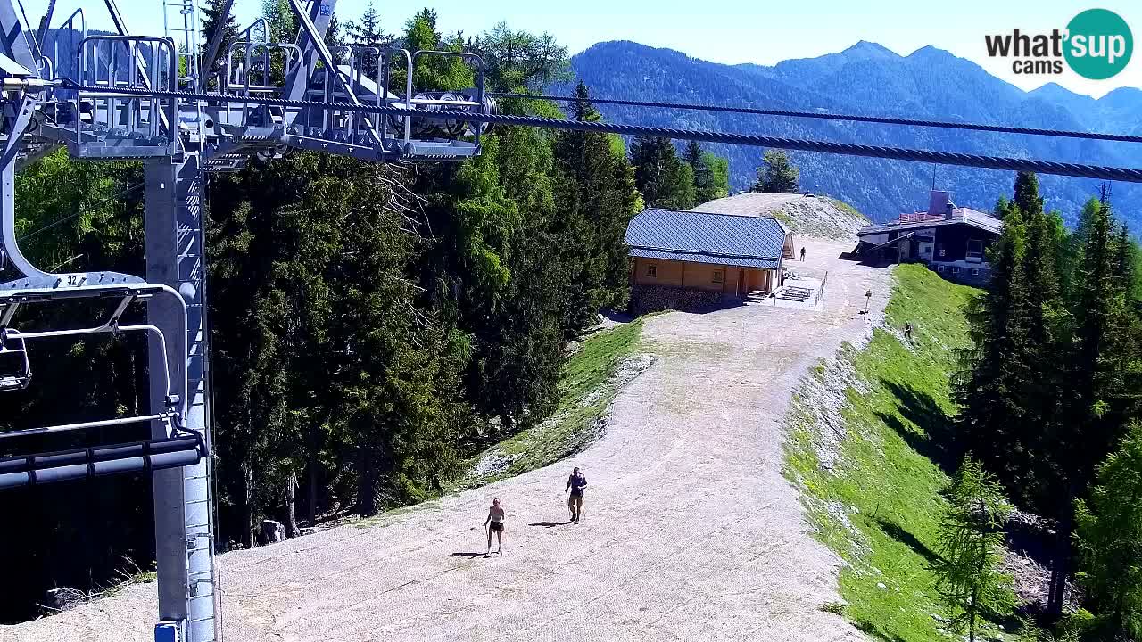Webcam VITRANC 2 | Kranjska Gora – stazione superiore