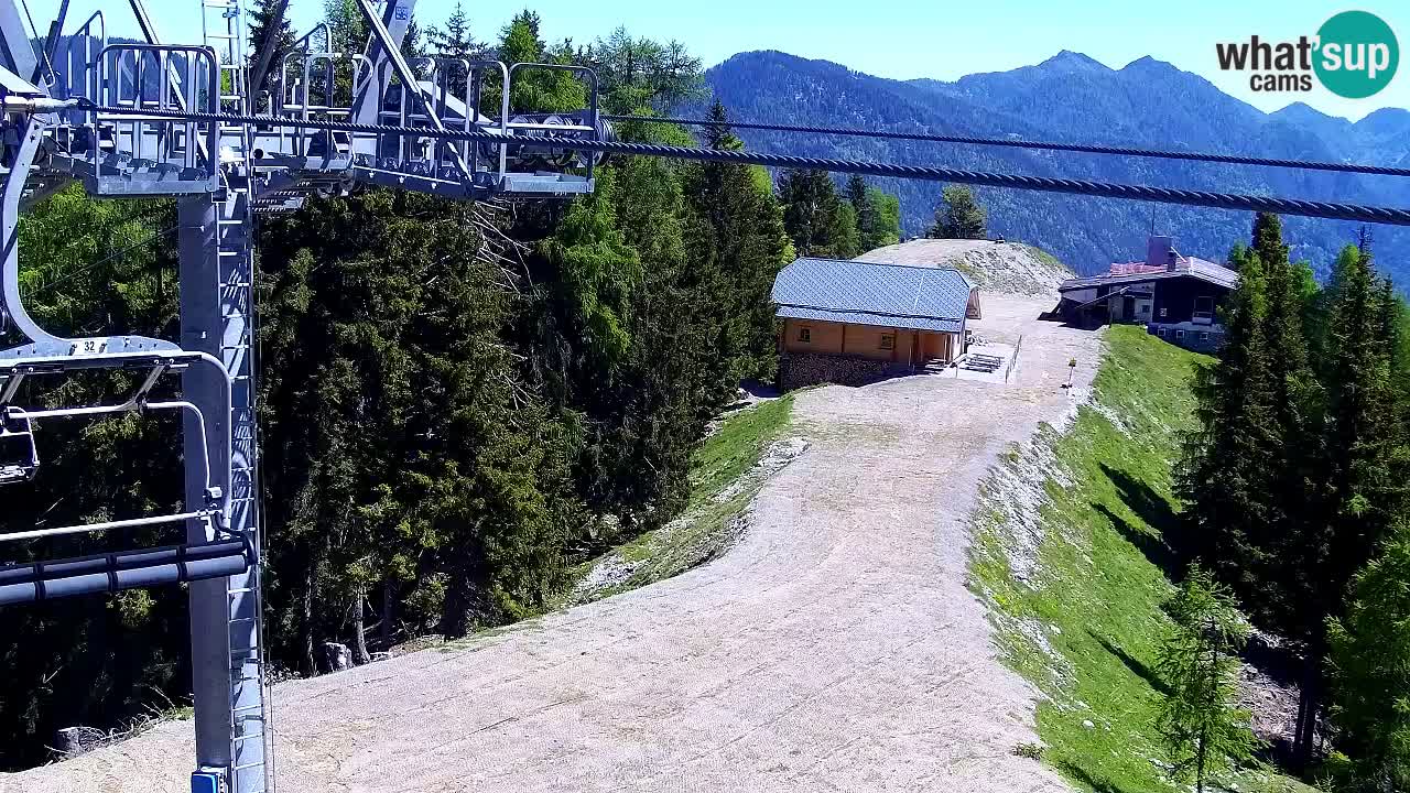 Kranjska Gora webcam VITRANC 2 | Bergstation
