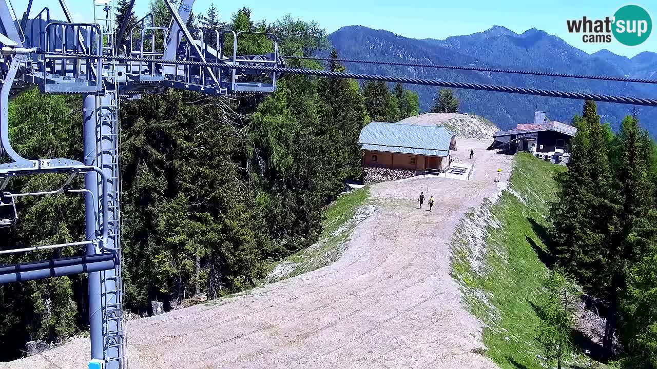 Web kamera Kranjska Gora VITRANC 2 | gornja postaja