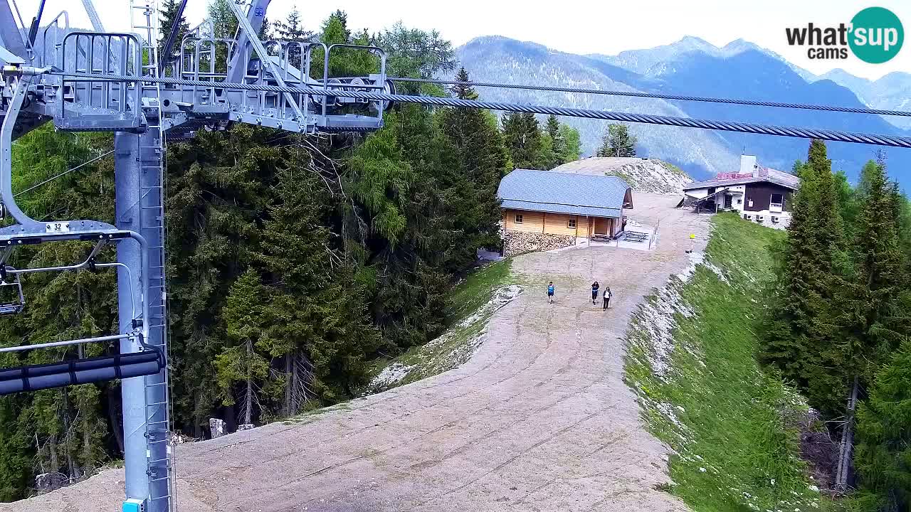 Webcam VITRANC 2 | Kranjska Gora – stazione superiore
