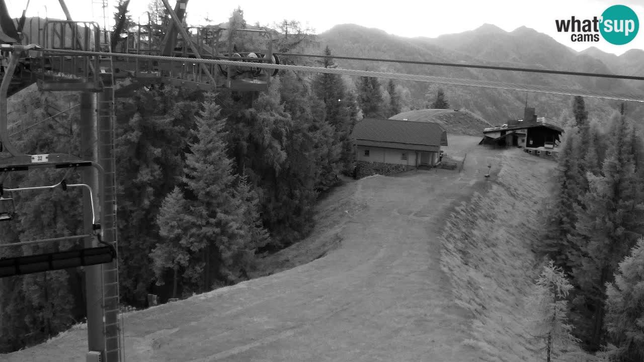 Webcam Kranjska Gora VITRANC 2 upper station