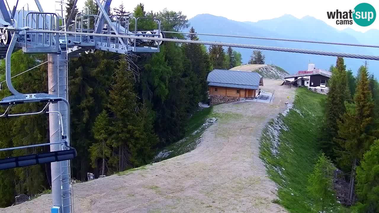 Webcam Kranjska Gora VITRANC 2 upper station