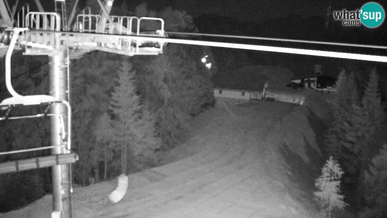 Web kamera Kranjska Gora VITRANC 2 | gornja postaja