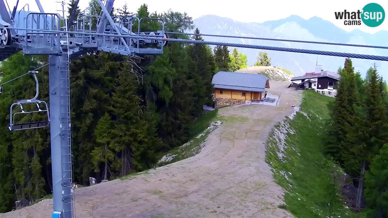 Webcam Kranjska Gora VITRANC 2 upper station
