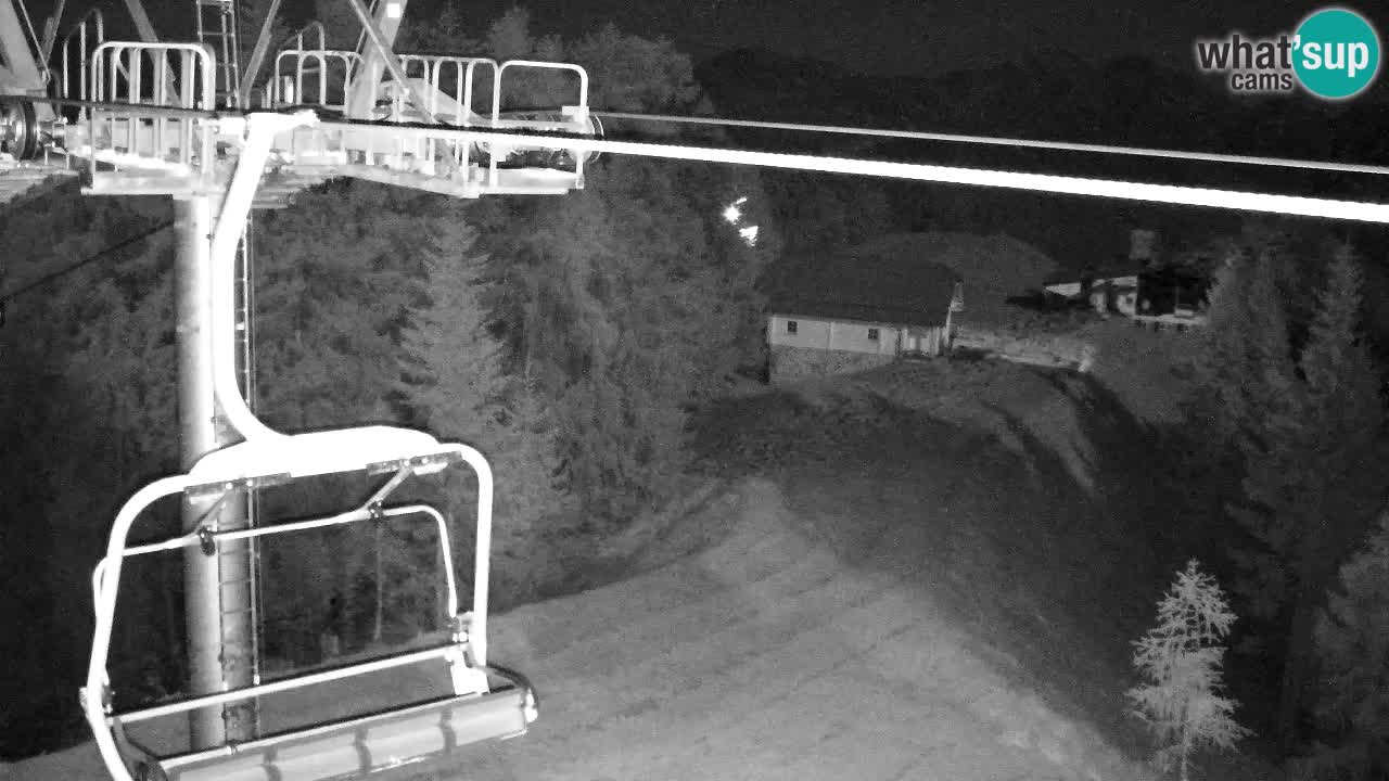 Webcam Kranjska Gora VITRANC 2 upper station