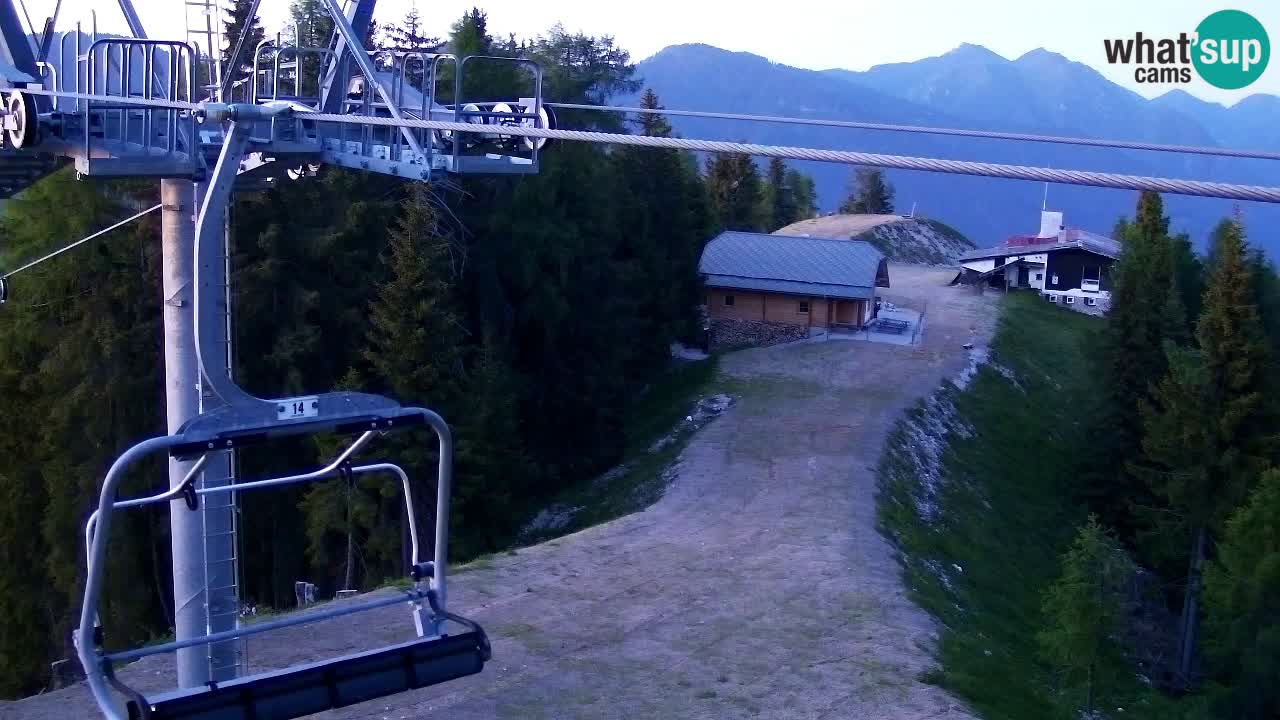 Webcam Kranjska Gora VITRANC 2 upper station