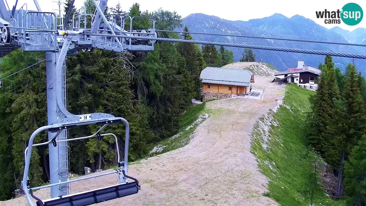 Webcam Kranjska Gora VITRANC 2 | Station supérieure