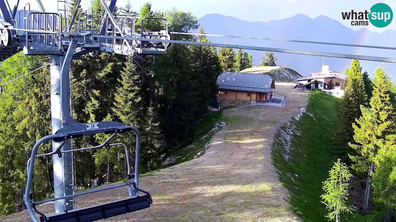 Webcam Kranjska Gora VITRANC 2 | station supérieure