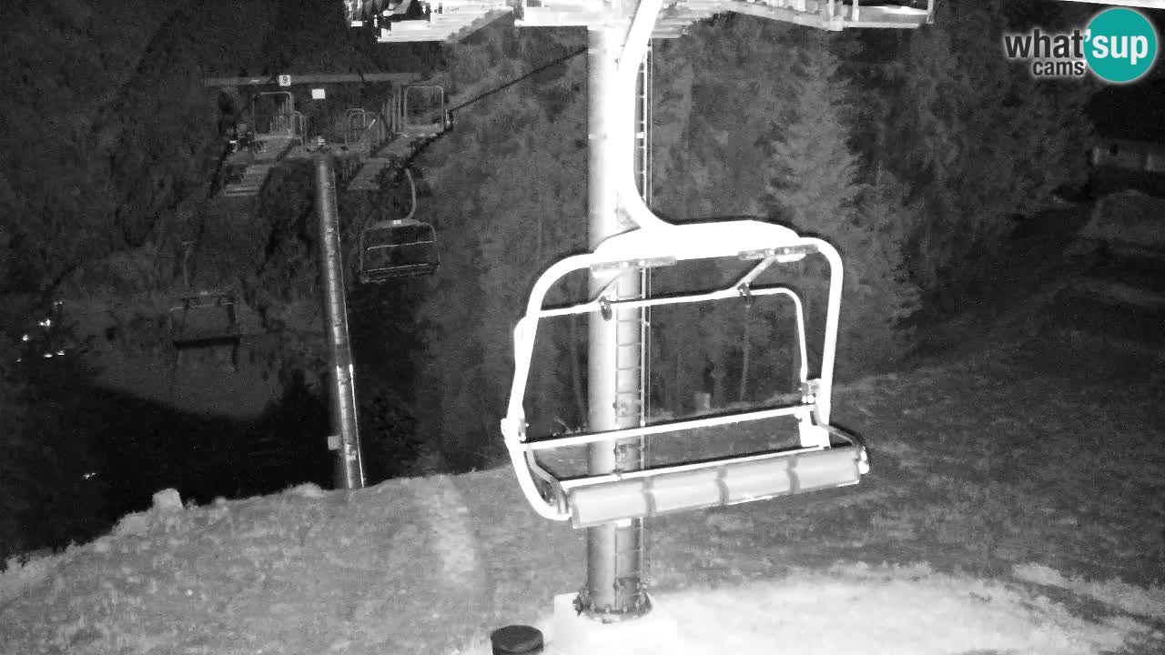 Web kamera Kranjska Gora VITRANC 2 | gornja postaja