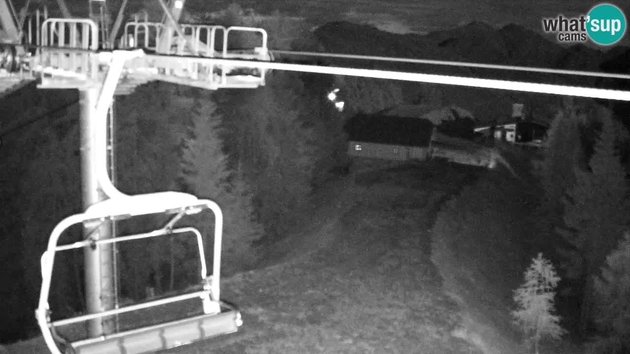 Webcam Kranjska Gora VITRANC 2 | station supérieure