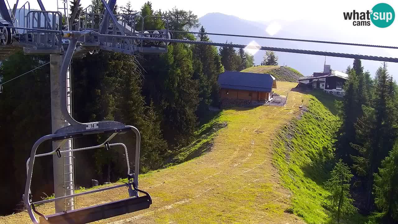 Webcam Kranjska Gora VITRANC 2 upper station