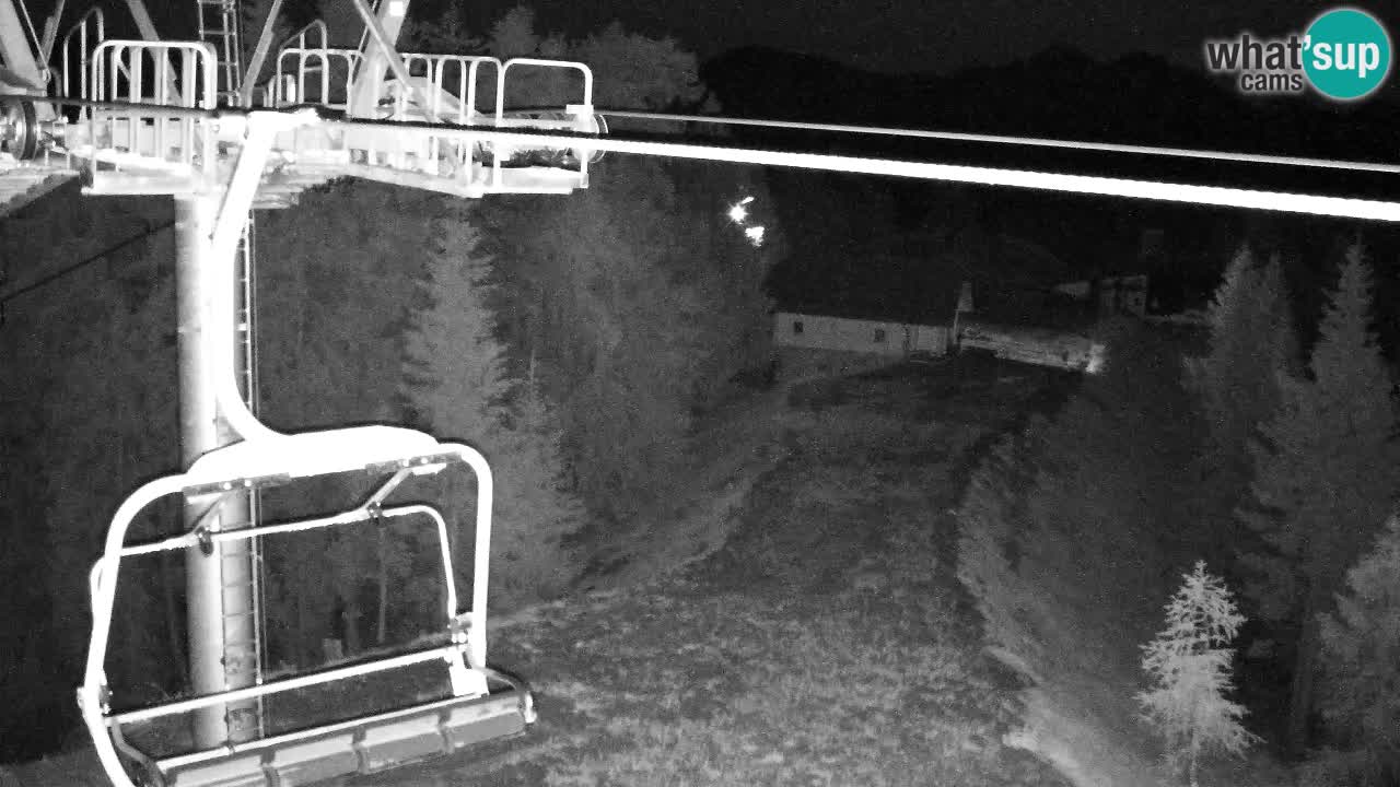 Webcam Kranjska Gora VITRANC 2 | station supérieure
