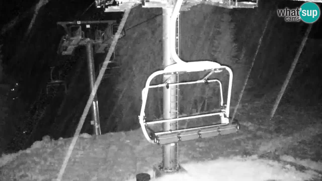 Web kamera Kranjska Gora VITRANC 2 | gornja postaja