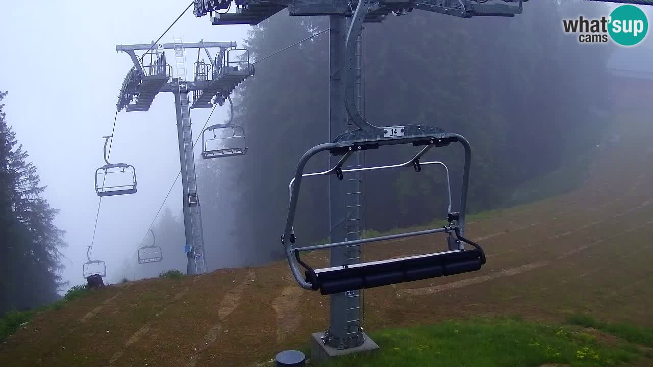 Webcam Kranjska Gora VITRANC 2 | station supérieure