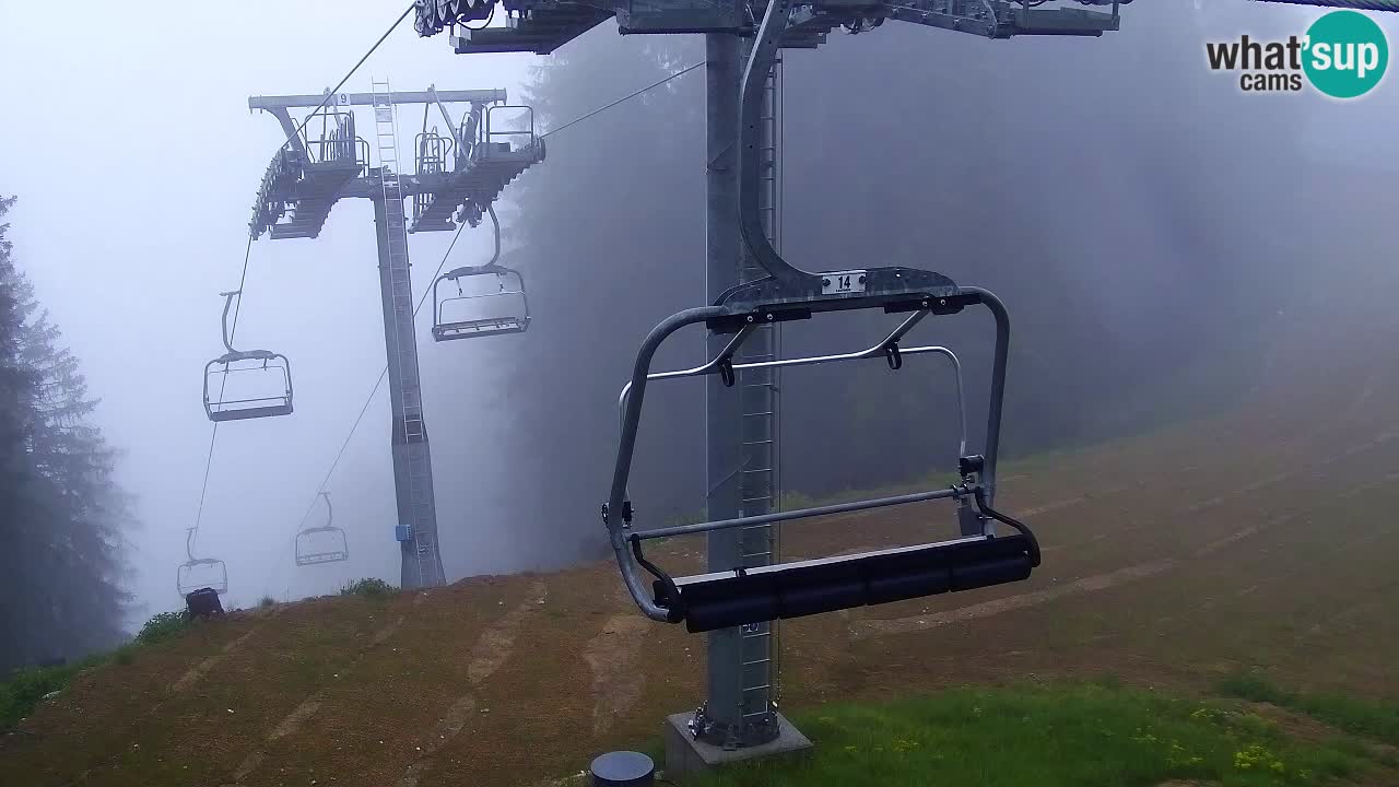 Webcam Kranjska Gora VITRANC 2 upper station