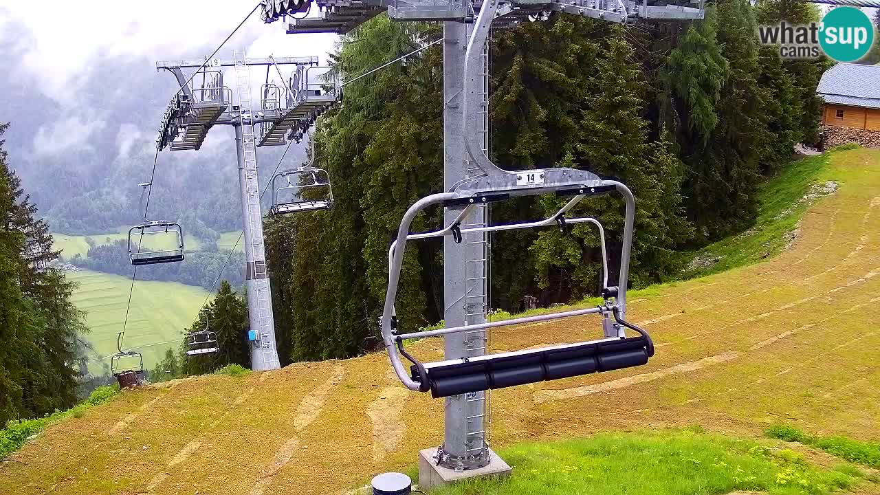 Webcam Kranjska Gora VITRANC 2 upper station