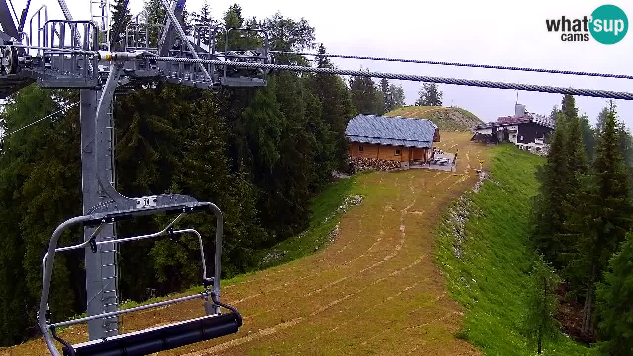 Web kamera Kranjska Gora VITRANC 2 | gornja postaja