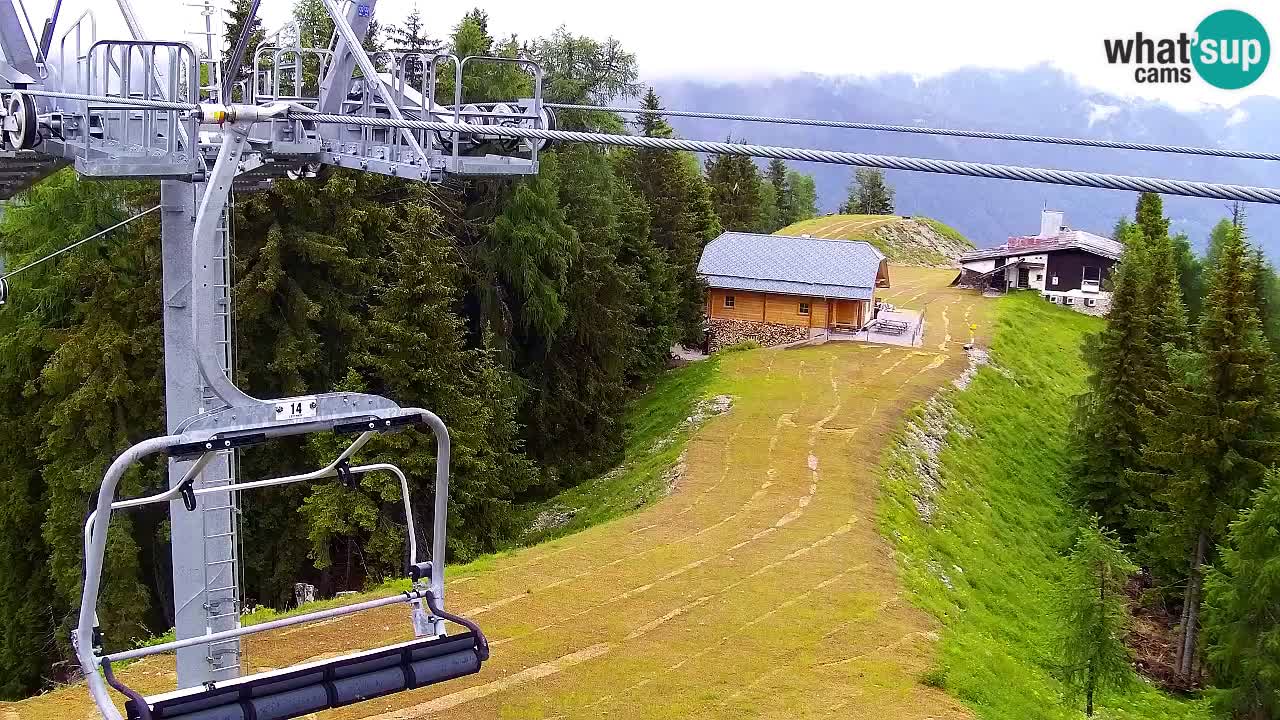 Webcam VITRANC 2 | Kranjska Gora – stazione superiore