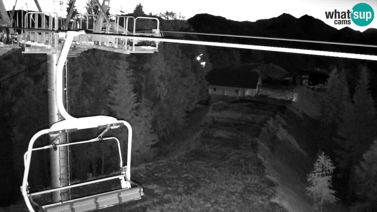 Webcam Kranjska Gora VITRANC 2 upper station