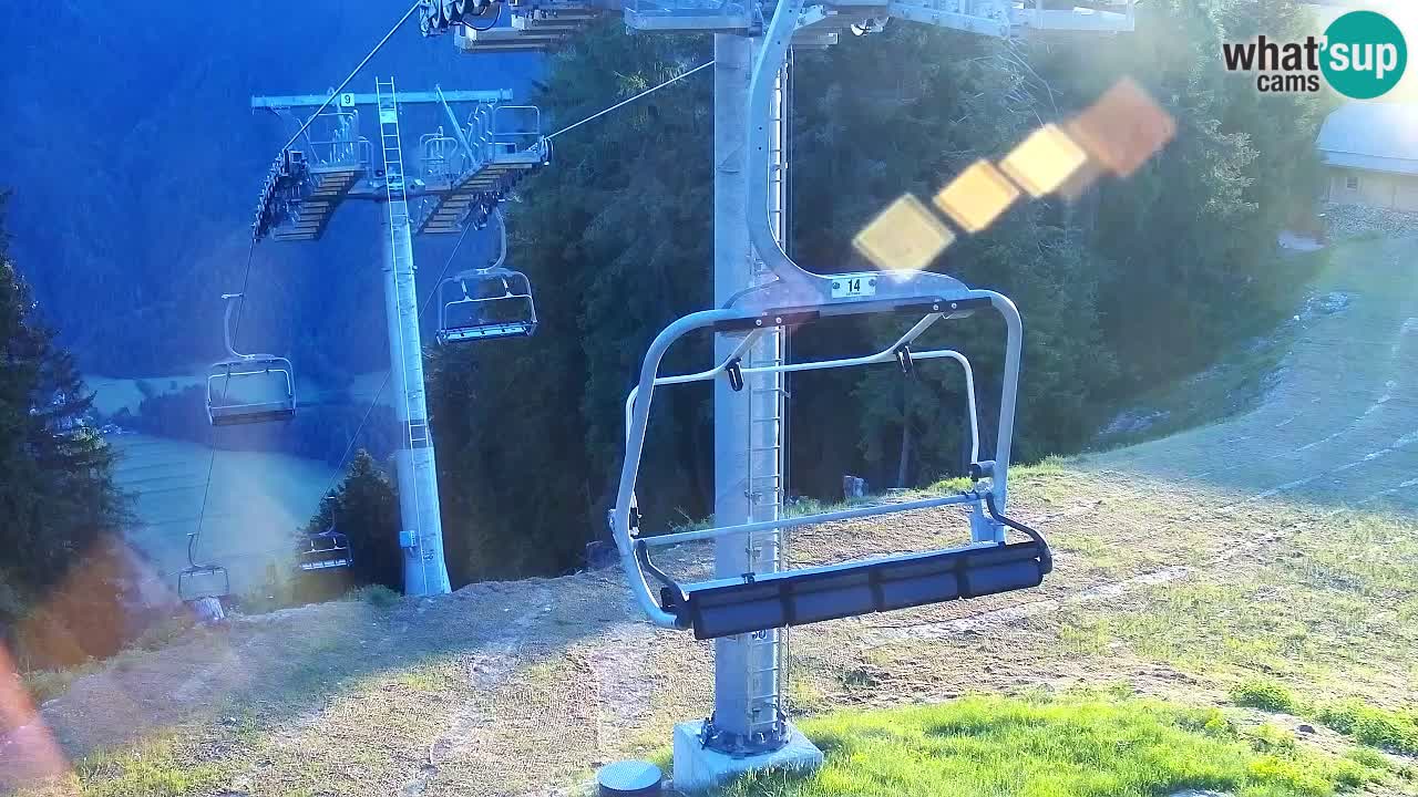 Webcam Kranjska Gora VITRANC 2 upper station