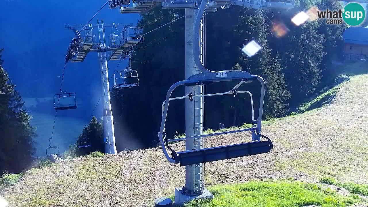 Kranjska Gora webcam VITRANC 2 | Bergstation