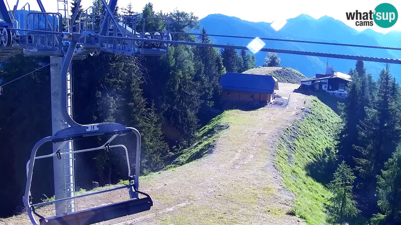 Webcam VITRANC 2 | Kranjska Gora – stazione superiore