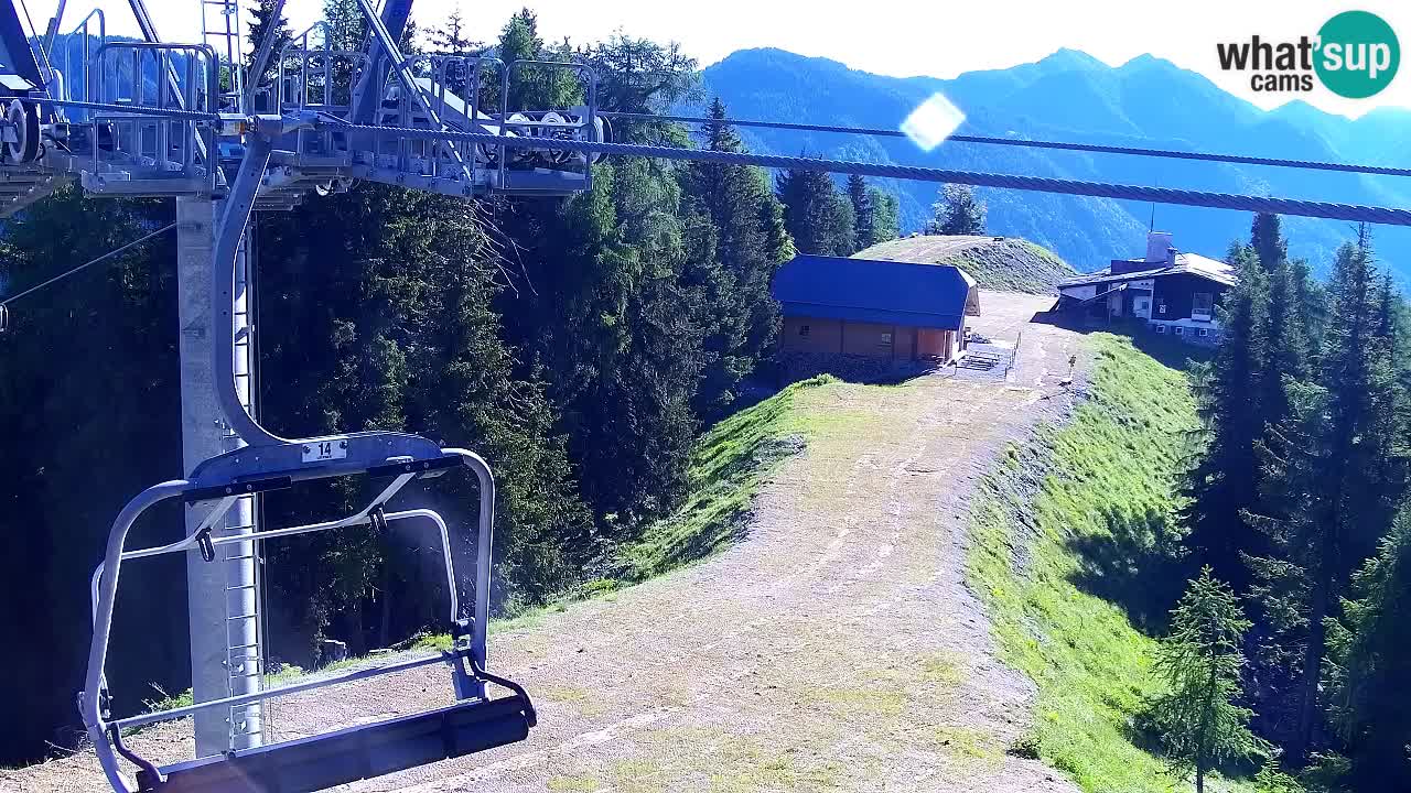 Webcam Kranjska Gora VITRANC 2 upper station