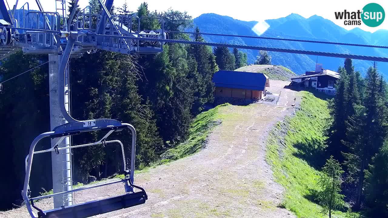 Webcam Kranjska Gora VITRANC 2 | station supérieure