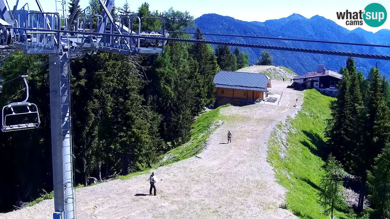 Webcam Kranjska Gora VITRANC 2 | Station supérieure