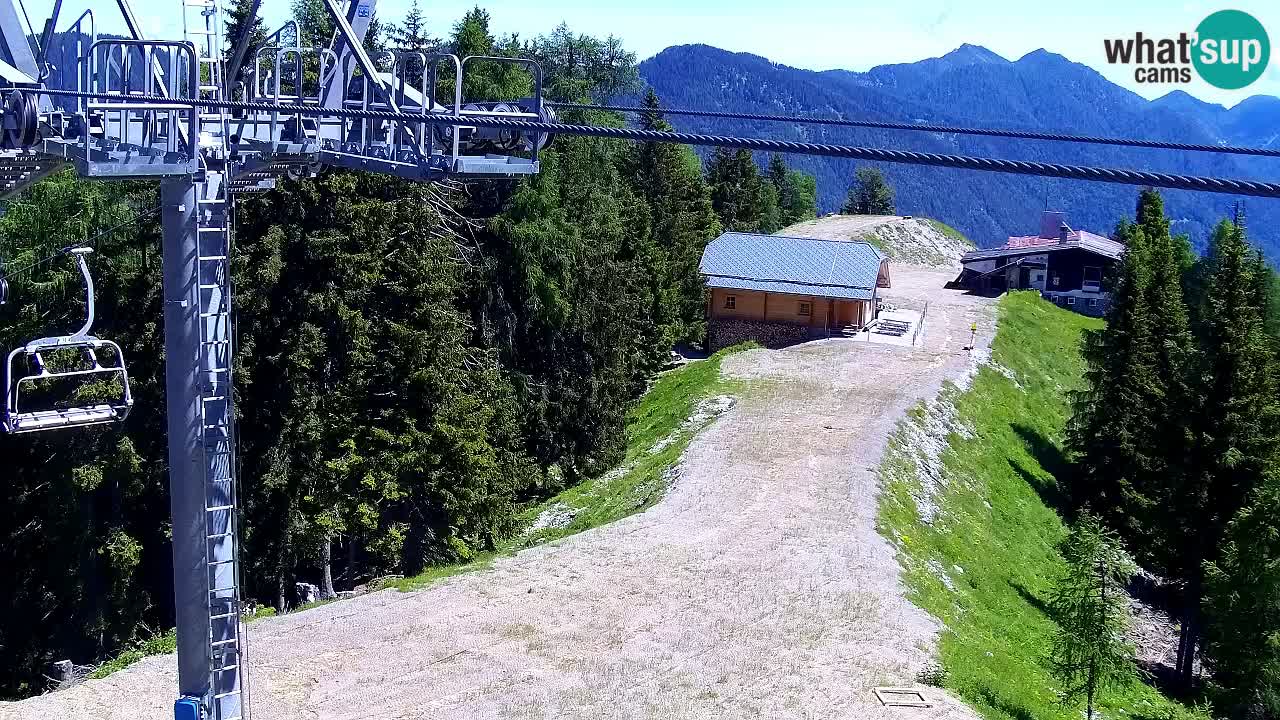 Webcam Kranjska Gora VITRANC 2 upper station