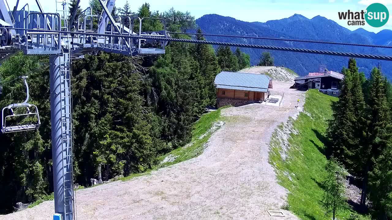 Web kamera Kranjska Gora VITRANC 2 | gornja postaja